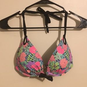 Victoria’s Secret Push Up Halter Bikini Top